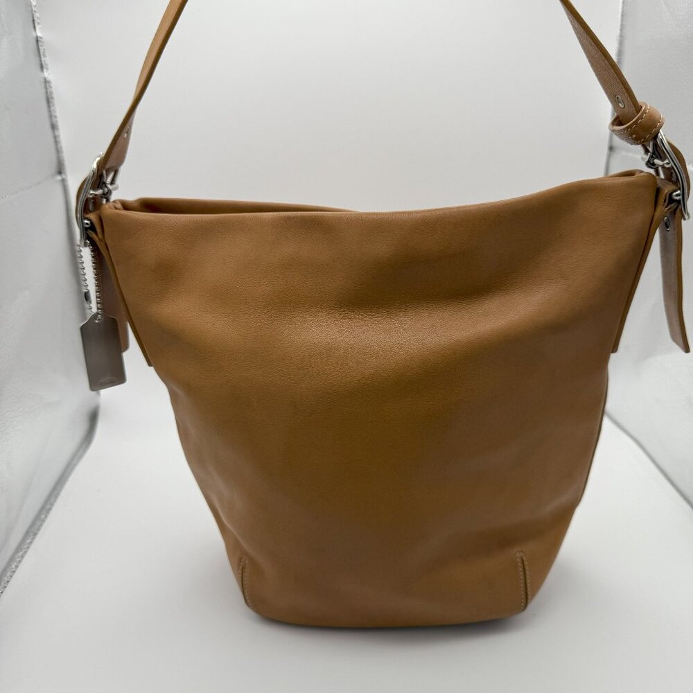 VINTAGE COACH TAN DUFFLE SOHO LEGACY 9186 SHOULDER BAG
